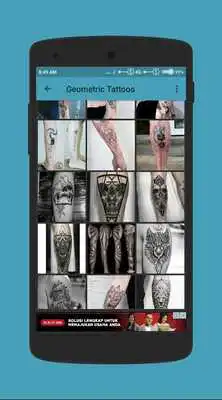 Play Geometric Tattoo Design