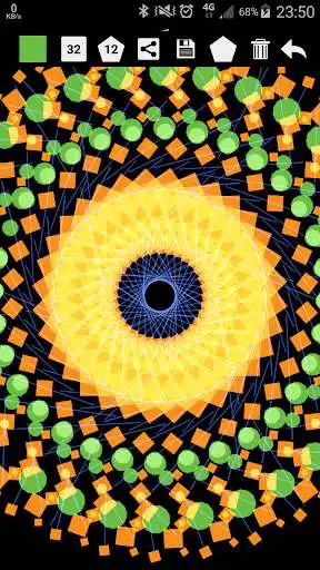 Play Geometric Touch as an online game Geometric Touch with UptoPlay