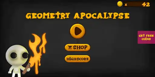 Play Geometry Apocalypse: Circle, Square Zombie shooter  and enjoy Geometry Apocalypse: Circle, Square Zombie shooter with UptoPlay
