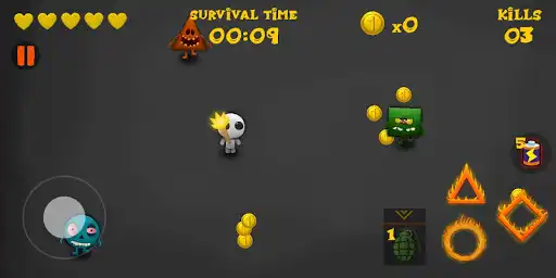 Play Geometry Apocalypse: Circle, Square Zombie shooter as an online game Geometry Apocalypse: Circle, Square Zombie shooter with UptoPlay