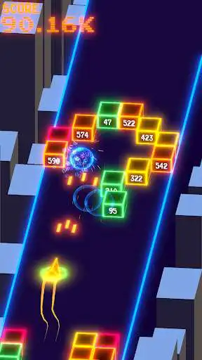 Play Geometry Breaker: Fire Up Cubes!  and enjoy Geometry Breaker: Fire Up Cubes! with UptoPlay