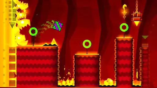 Main Geometry Dash Meltdown sebagai permainan dalam talian Geometry Dash Meltdown dengan UptoPlay