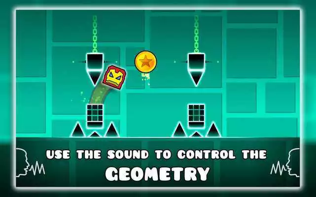 Play Geometry Iron Jump Rush