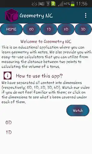 Play Geometry NC (Notes and Calculator)  and enjoy Geometry NC (Notes and Calculator) with UptoPlay