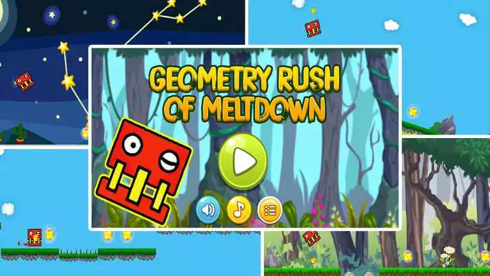 Play Geometry Rush of The Meltdown