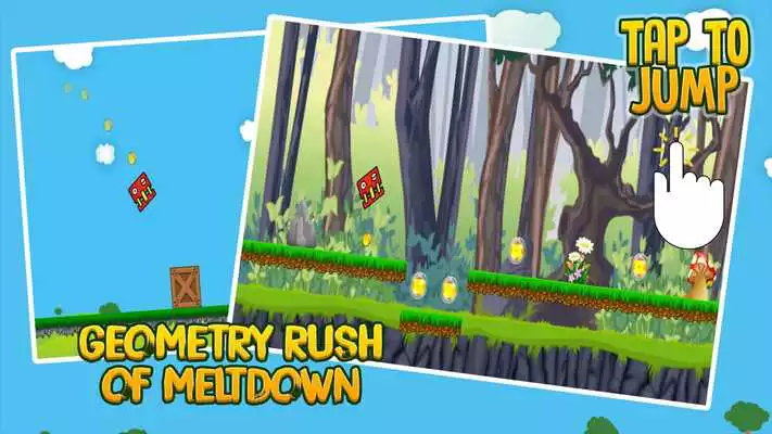 Play Geometry Rush of The Meltdown