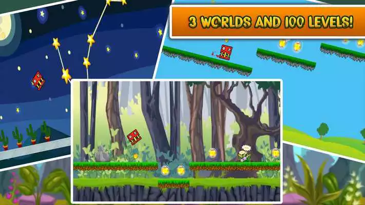 Play Geometry Rush of The Meltdown