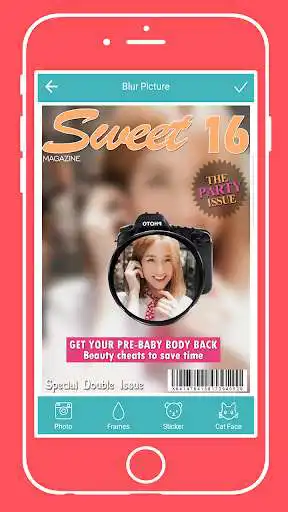 Play Geometry Shapes - photo frame