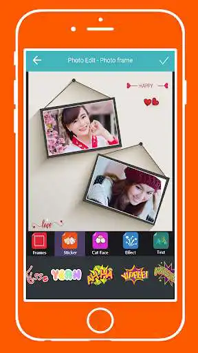 Play Geometry Shapes - photo frame