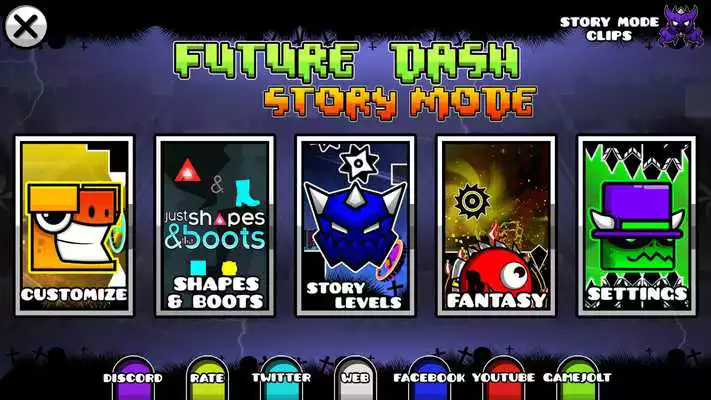 Play Geometry Story Mode 2.2