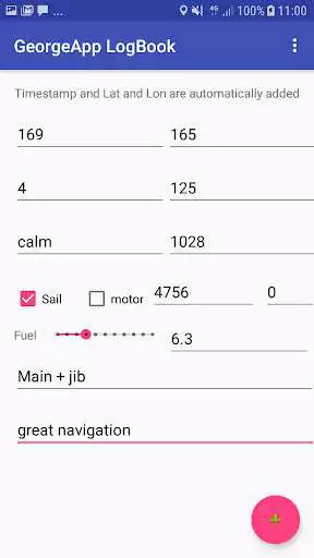 Play GeorgeApp LogBook