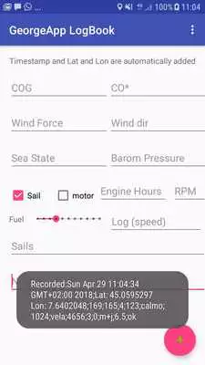Play GeorgeApp LogBook