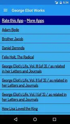 Play George Eliot Books
