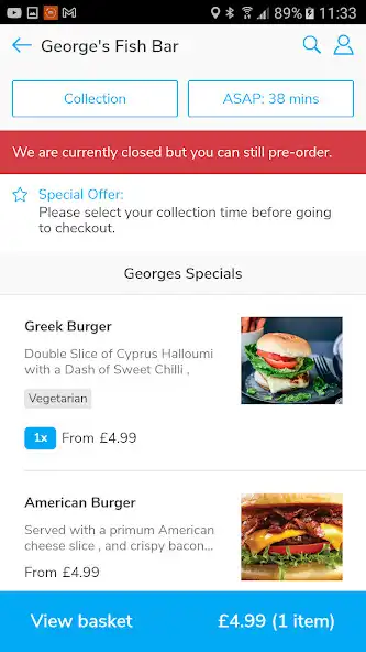 Play Georges Fishbar Bourne as an online game Georges Fishbar Bourne with UptoPlay