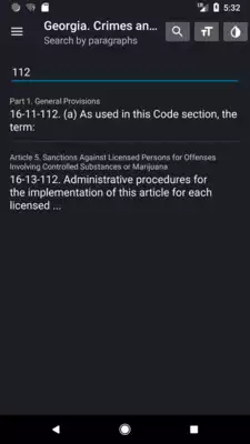 Play Georgia Crimes Offenses Code 2019 (free offline) Play Georgia Crimes Offenses Code 2019 (free offline)
