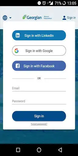 Play Georgian Alumni Network as an online game Georgian Alumni Network with UptoPlay