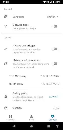 Play Geph - resilient anti-blocking VPN as an online game Geph - resilient anti-blocking VPN with UptoPlay