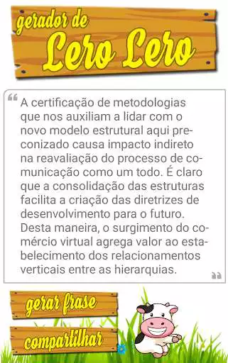 Play APK Gerador de Lero Lero  and enjoy Gerador de Lero Lero with UptoPlay 