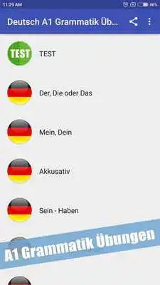 Play German A1 Grammar Exercises Play German A1 Grammar Exercises
