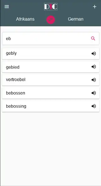Play German - Afrikaans Dictionary  translator (Dic1) as an online game German - Afrikaans Dictionary  translator (Dic1) with UptoPlay