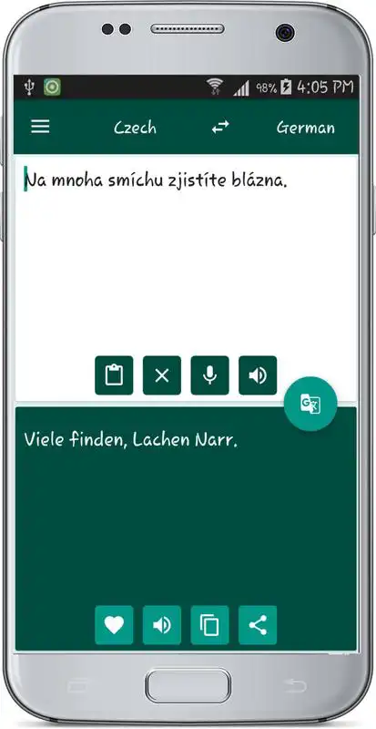 Play German Czech Translate