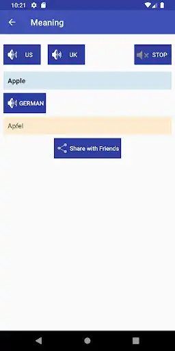 Play German Dictionary English as an online game German Dictionary English with UptoPlay