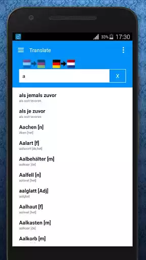 Play German Dutch dictionary