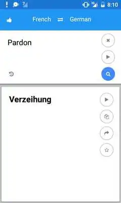 Play German French Translate