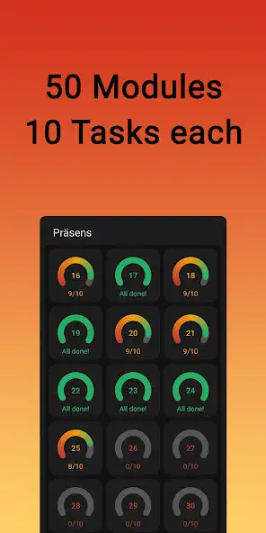 Play German grammar: Present Simple as an online game German grammar: Present Simple with UptoPlay