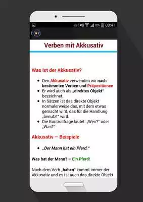 Play German Grammar rules A2