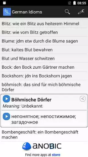 Play German Idioms
