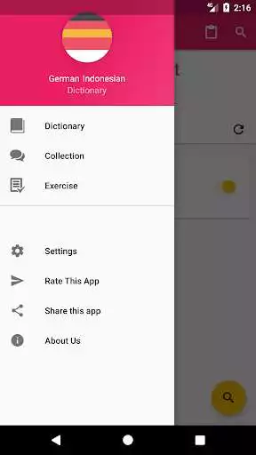 Play German Indonesian Dictionary