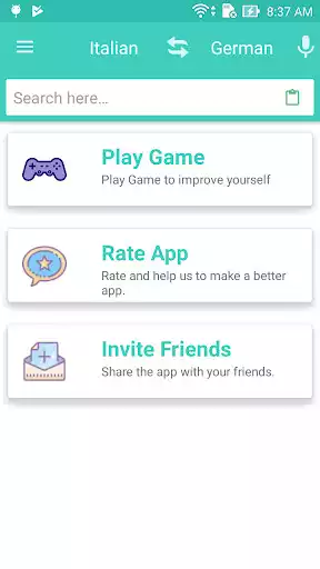 Play German Italian Dictionary  and enjoy German Italian Dictionary with UptoPlay