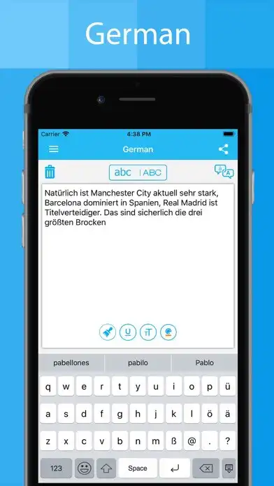 Play German Keyboard - Translator as an online game German Keyboard - Translator with UptoPlay