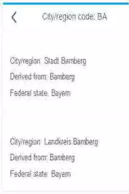 Play German Licence Plate Codes