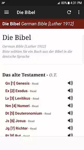 Play German Luther Bible as an online game German Luther Bible with UptoPlay
