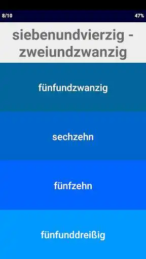 Play German Number Whizz as an online game German Number Whizz with UptoPlay