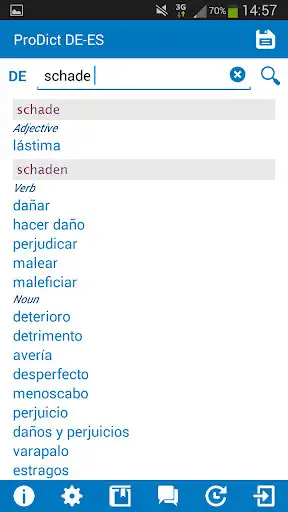 Play German Spanish Dictionary as an online game German Spanish Dictionary with UptoPlay
