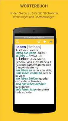 Play German - Spanish Translator Dictionary