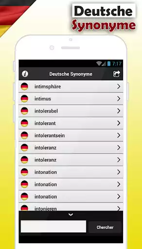 Play German Synonyms Dictionary as an online game German Synonyms Dictionary with UptoPlay