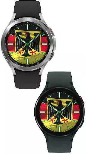 Play Germany Flag Animated Watch Face as an online game Germany Flag Animated Watch Face with UptoPlay
