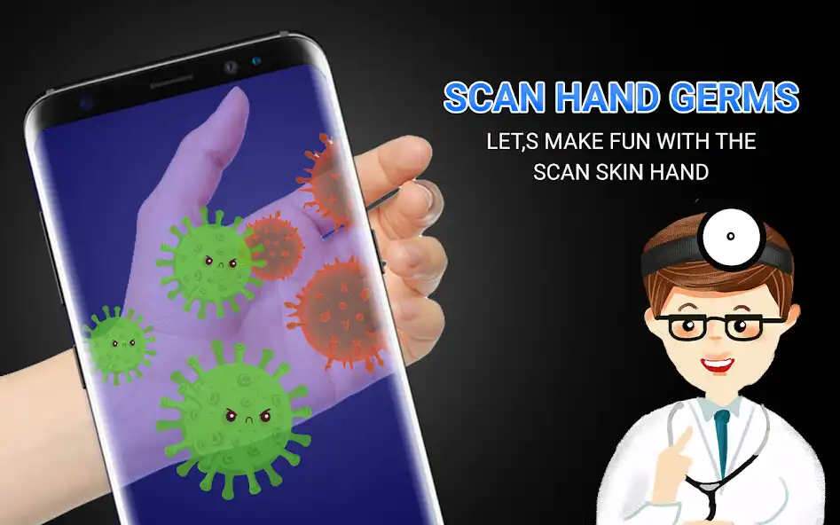 Play Germs Hand Scanner Simulator as an online game Germs Hand Scanner Simulator with UptoPlay