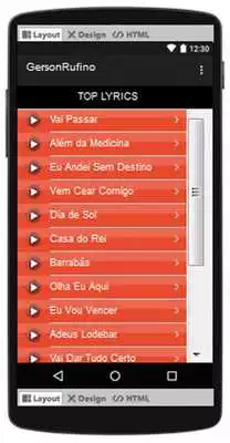 Play Gerson Rufino Top Songs  Hits Lyrics.