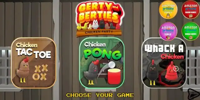 Play Gerty and Berties Chicken Party  and enjoy Gerty and Berties Chicken Party with UptoPlay