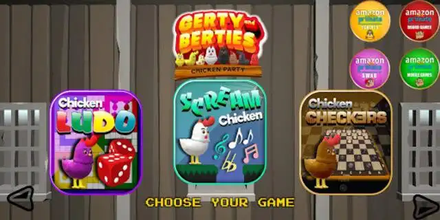 Play Gerty and Berties Chicken Party as an online game Gerty and Berties Chicken Party with UptoPlay