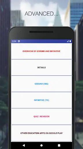 Play Gerund and Infinitive as an online game Gerund and Infinitive with UptoPlay