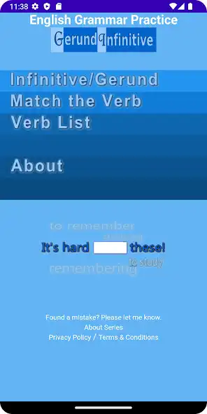 Play Gerund or Infinitive  and enjoy Gerund or Infinitive with UptoPlay
