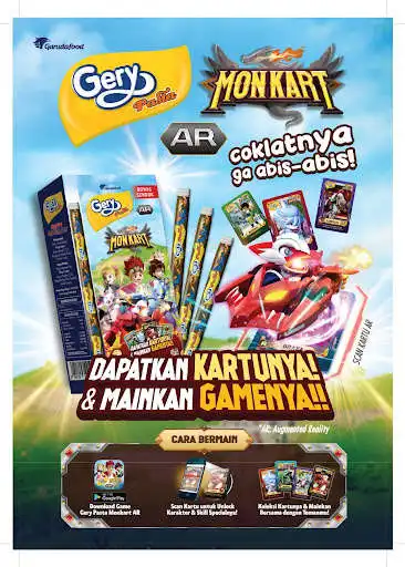 Play Gery Pasta Monkart AR as an online game Gery Pasta Monkart AR with UptoPlay