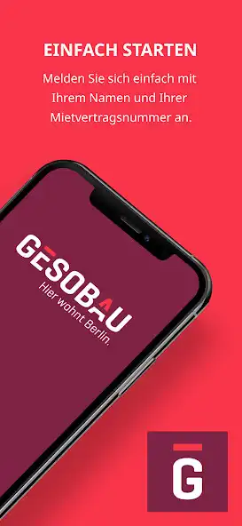 Play GESOBAU Berlin App as an online game GESOBAU Berlin App with UptoPlay