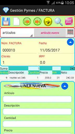 Play Gestión Comercial as an online game Gestión Comercial with UptoPlay